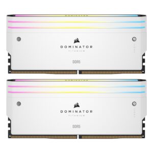 Corsair RGB Dominator Titanium 32GB | DDR5 | 6000MHz | CL30 KIT (2x16GB) | CMP32GX5M2B6000C30W | Spomin