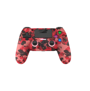DragonShock Mizar Red Camo | PS4 PC In Mobilne Naprave | Bluetooth USB-C 620 mAh | Brezžični Gaming Kontroler