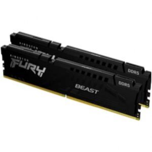 Kingston Beast | DDR5 | 16GB KIT (2x8GB) | 5600MHz | CL40 | KF556C40BBK2-16 | XMP3.0 | 1,25V | Črna | KF556C40BBK2-16 | RAM Pomnilnik