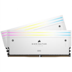 Corsair RGB Dominator Titanium 64GB | DDR5 | 6400MHz | CL32 KIT (2x32GB) | CMP64GX5M2B6400C32W | Spomin