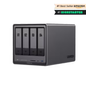 UGREEN NASync DXP4800 Plus | 4+2 Ležišči | Intel Pentium Gold 8505 | 8GB DDR5 | 10GbE In 2.5GbE | NAS Strežnik