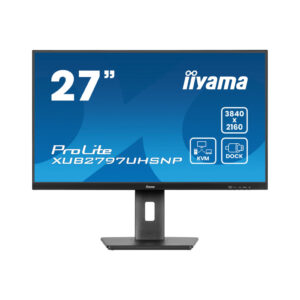 IIYAMA ProLite XUB2797UHSNP-B1 | 27 Palcev 4K UHD IPS | USB-C 96W KVM RJ45 Pivot | Poslovni Monitor