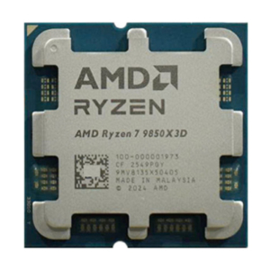 AMD Ryzen 7 9850X3D | AM5 | 8 Jeder 16 Niti | Do 5,6 GHz | 3D V-Cache | Radeon Grafika | Brez Hladilnika | Procesor