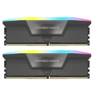 Corsair RGB Vengeance | 64GB KIT (2x32GB) | DDR5 | 6000MHz | CL40 | Črna | CMH64GX5M2B6000Z40 | RAM Pomnilnik