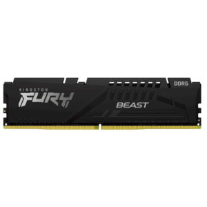 Kingston Fury Beast | DDR5 | 16GB | 5600MHz | CL36 | XMP3.0 | 1,025 | Črna | KF556C36BBE-16 | RAM Pomnilnik