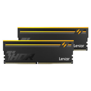 Lexar Thor RGB 2nd Gen 32GB (2x16GB) | DDR5 6000MHz CL36 | AMD EXPO Intel XMP 3.0 | Črn RAM Pomnilnik
