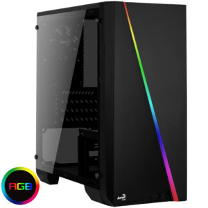 Aerocool Cylon MidiATX | Črna RGB | Ohišje