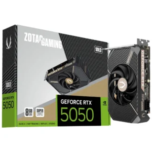 Zotac Gaming GeForce RTX 5050 Solo | 8GB GDDR6 128-Bit | DLSS 4 Blackwell | Grafična Kartica