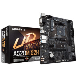 Gigabyte A520M S2H | AM4 Osnovna plošča za Ryzen 1. do 5. generacije | Micro ATX