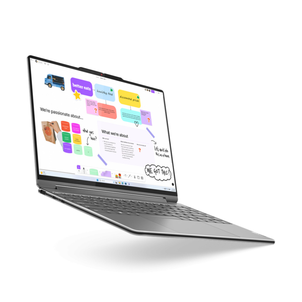 Prenosnik lenovo 35,5 cm (14,0″) yoga 9 2-in-1 2880×1800 oled na dotik 400nit 120hz ultra 7-155h/32gb/ssd1tb/bl/fp/alu/intel arc/win11pro (83ac002dsc) komponentko