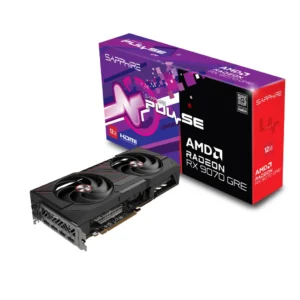 Sapphire PULSE AMD Radeon RX 9070 GRE OC | 12GB GDDR6 | RDNA 4 | 2x HDMI 2.1b In 2x DisplayPort 2.1a | Grafična Kartica
