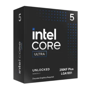 Intel Core Ultra 5 250KF Plus | 18C/18T 5,3GHz | LGA1851 BOX | 125W/159W Brez Grafike Brez Hladilnika | Procesor