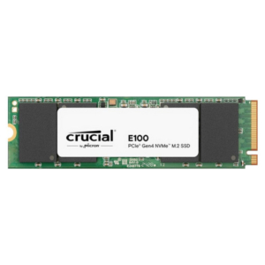 Crucial E100 480GB | M.2 2280 PCIe 4.0 NVMe | 4500/2500 MB/s | SSD Disk