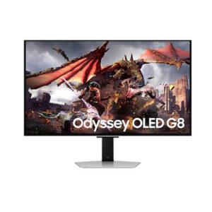 Samsung Odyssey OLED G8 S32DG802SU | 81,3cm (32") | 3840x2160 | 240Hz | OLED | 0,03ms | 2xHDMI DisplayPort 2xUSB3.2 | Pivot | Zvočniki | FreeSync Premium PRO G-Sync Compatible | Gaming Monitor
