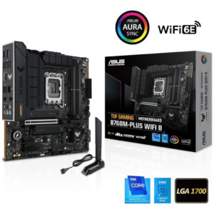 Asus TUF Gaming B760M-Plus | LGA 1700 | WIFI II | microATX | DDR5 | HDMI DisplayPort | Matična Plošča