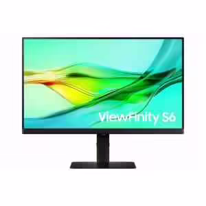 Monitor Samsung ViewFinity S6 S24D600UAU | 61 cm (24,0") | 2560x1440 | 100Hz | IPS | 5ms | HDMI DisplayPort USB-C 3xUSB3.0 | Pivot | sRGB99% | HDR10 | Profesionalni Monitor