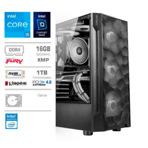 Računalnik MEGA TWR S7 i5-12400 | Intel 730 | 16GB | 1TB | 750W | Brez OS | Zmogljiv Računalnik