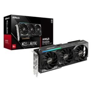 ASRock Radeon RX 9070 XT Challenger | 16GB GDDR6 | RDNA 4 | 256-Bit | PCIe 5.0 | 1x HDMI 2.1b 3x DisplayPort 2.1a | Grafična Kartica