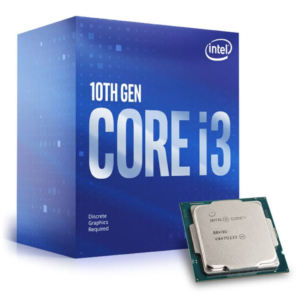 Intel Core i3 10100F | LGA 1200 | 4 Jedra 8 Niti | Do 4.3GHz | BOX Procesor s Hladilnikom Intel