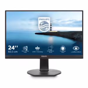 Philips RJ45 | 60,5 cm (23,8") | 1920x1080 | IPS | 5ms | VGA | HDMI DisplayPort 2xUSB3.0 | Pivot Zvočniki | sRGB | 241B7QUPBEB | Monitor