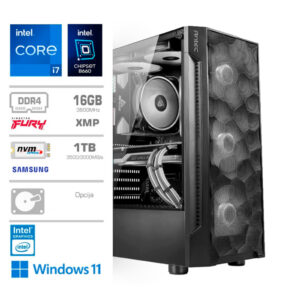 Računalnik MEGA TWR S7 i7-12700 | Intel 770 | 16GB | 1TB | 750W | Win11Pro | RGB | Računalnik