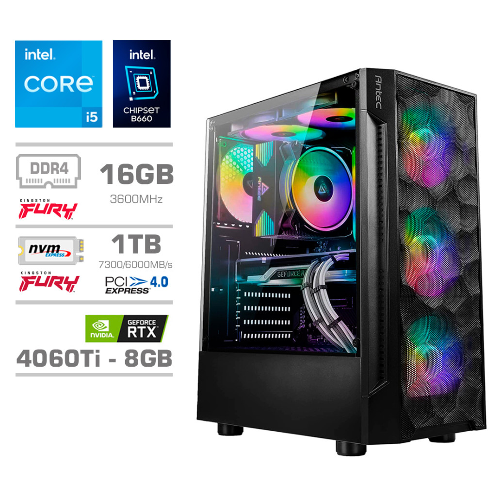 Računalnik mega twr s7 i5-12600k | rtx 4060 ti 8gb | 16gb | 1tb 4. 0 | 750w | brez os | rgb | gaming računalnik 1 Računalnik mega twr s7 i5-12600k/rtx4060ti-8gb/16gb/1tb-4. 0/750w/brez os rgb komponentko