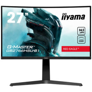 Iiyama GB2766HSU-B1D | 68,6 cm (27,0") | 1920x1080 | 165Hz | VA | 2xHDMI DisplayPort 2xUSB2.0 | Ukrivljen | Zvočniki | FreeSync Premium | Vrhunski Gaming Monitor