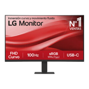 LG 27U421A-B | 68,6cm (27") | 1920x1080 | 100Hz | VA | 5ms | sRGB99% | HDR10 | Ukrivljen Poslovni Monitor