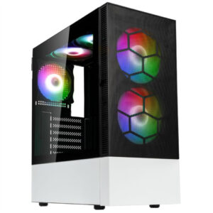Kolink OBSERVATORY | miniITX | Črna Bela ARGB | Računalniško Ohišje
