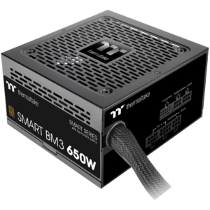 Thermaltake Smart BM3 650W PS-SPD-0650MNFABE-3 | 80 PLUS Bronze | ATX 3.0 PCIe 5.1 | Semi-Modularen | 120mm FDB | ATX Napajalnik