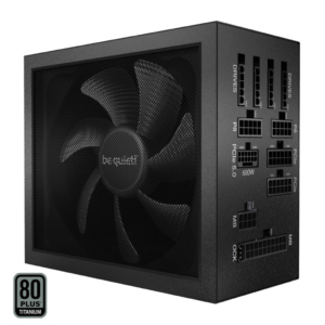 be quiet! Dark Power 13 850W | BN334 | 80Plus Titanium 93,5% | ATX 3.0 Gen5 Modularni | Črn Napajalnik