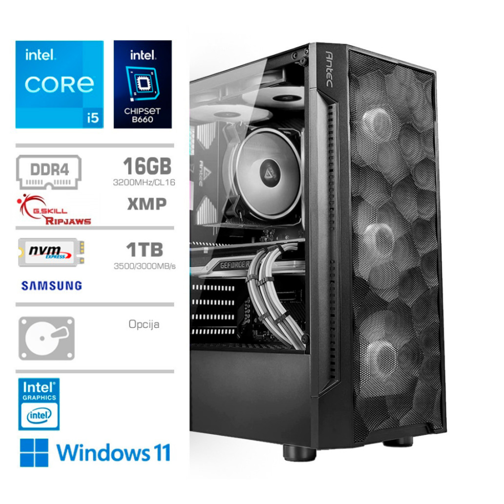 Računalnik mega twr s7 i5-12600k | intel 770 | 16gb | 1tb | 750w | win11pro | rgb | zmogljiv računalnik 1 Računalnik mega twr s7 i5-12600k/intel 770/16gb/1tb/750w/win11pro rgb komponentko
