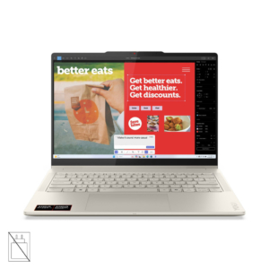 Lenovo Yoga 7 2-in-1 14AKP10 83JR00B7SC | Ryzen AI 7 350 | 32GB RAM 1TB SSD | 14" WUXGA OLED Na Dotik | AMD Radeon 860M | Windows 11 Home | Prenosnik