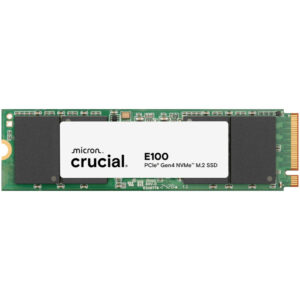 Crucial E100 | 1TB | M.2 2280 PCIe 4.0 NVMe | 5000/3000 MB/s | OEM SSD Disk