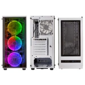 Kolink Observatory Lite Mesh RGB | ARGB kaljeno steklo belo | Ohišje za računalnik