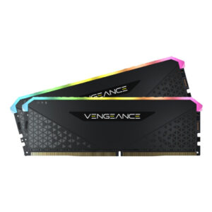 Corsair RGB Vengeance XMP2.0 | DDR4 | 32GB KIT (2x16GB) | 3200MHz | CL16 | 1,35V | Črna | CMG32GX4M2E3200C16 | RAM Pomnilnik