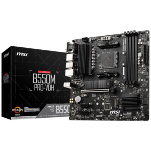 MSI B550M PRO-VDH | AM4 | microATX | VGA HDMI DisplayPort | Matična Plošča