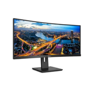 Monitor Philips 345B1C | 86,4 cm (34,0") | 3440x1440 | 100Hz | VA | 5ms | HDMI DisplayPort 4xUSB3.2 | HAS | Zvočniki | sRGB119% | AdaptiveSync | Ukrivljen Profesionalni Monitor