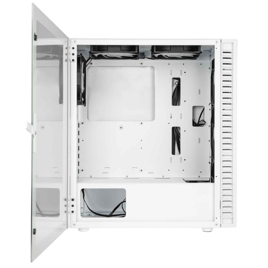 Kolink observatory hf mesh | bela | 6x argb ventilatorji | mesh sprednja stranica | kaljeno steklo | midi tower ohišje 2 Kolink observatory hf mesh | bela | 6x argb ventilatorji | mesh sprednja stranica | kaljeno steklo | midi tower ohišje