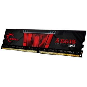 G.Skill Aegis F4-2666C19S-16GIS | 16GB DDR4-2666 CL19 | 1x16GB 1,20V Črno-Rdeč | RAM Pomnilnik