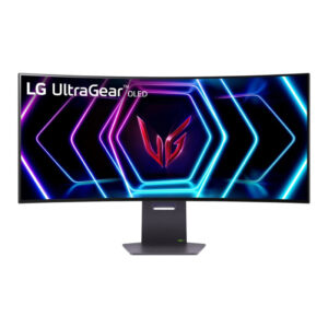 LG UltraGear 39GS95QE-B.AEU | 99,1cm (39") | 3440x1440 | 240Hz | OLED | 0,03ms | 2xHDMI DisplayPort 2xUSB3.0 | HAS | DCI-P3-98,5% | FreeSync Premium PRO G-Sync Compatible | HDR400 | Ukrivljen Gaming Monitor