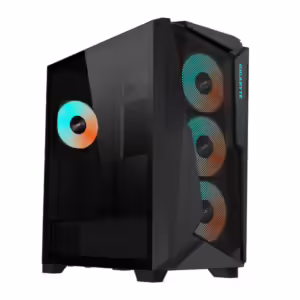 GigaByte C301 GLASS V2 RGB | ATX | Črno Računalniško Ohišje