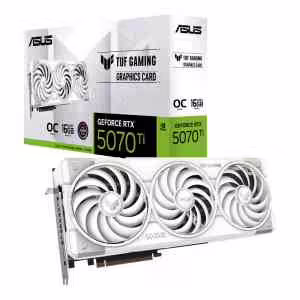 Asus RTX 5070 Ti TUF OC Edition 16GB | GDDR7 | 90YV0MD3-M0NA00 | Bela Grafična Kartica