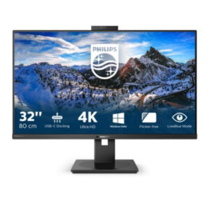 Monitor Philips 329P1H/00 | 80cm (31,5") | 3840x2160 | IPS | 4ms | 2xHDMI2.2 DisplayPort USB-C 4xUSB3.1 | Pivot | Kamera | Zvočniki | 3H | sRGB128% | Poslovni Monitor za Konference