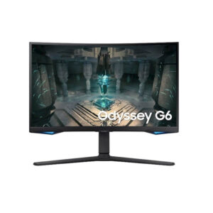 Monitor Samsung Odyssey G6 Tizen S27BG650EU | 68,6 cm (27,0") | 2560x1440 | 240Hz | VA | 1ms | 2xHDMI DisplayPort USB3.0 | Pivot | Zvočniki | FreeSync Premium Pro | Ukrivljen Gaming Monitor