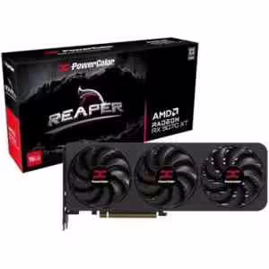 PowerColor RX 9070 XT Reaper 16GB | GDDR6 | HDMI 3xDisplayport | RX9070XT 16G-A | Grafična Kartica