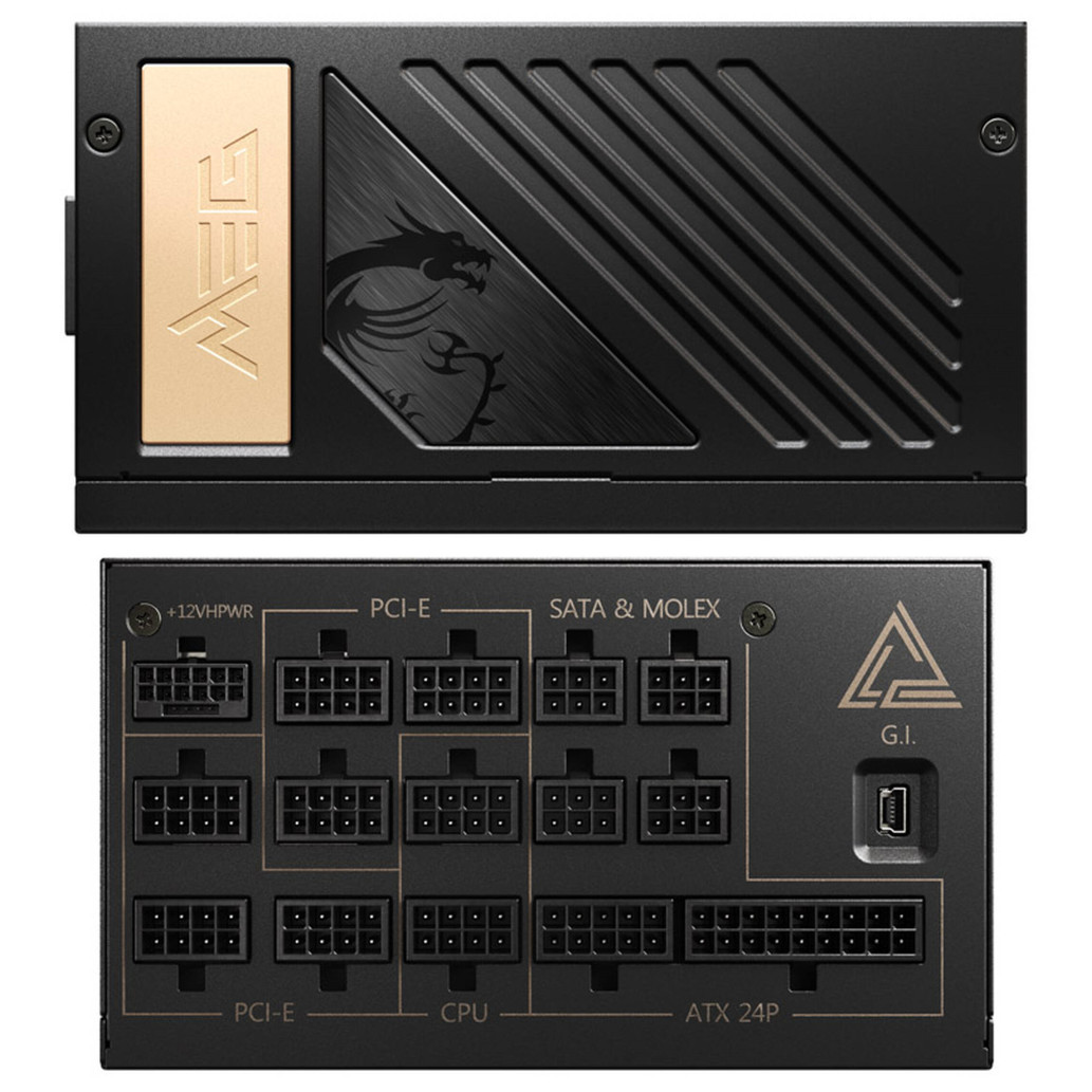 Msi meg ai1300p | 1300w | 80plus platinum | 94% | atx | črna | 306-7zp4a11-ce0 | modularni napajalnik 1 Napajalnik – 1300w msi meg ai1300p 80plus platinum 94% atx 3. 1 (gen5) modular črna (306-7zp4a11-ce0) komponentko
