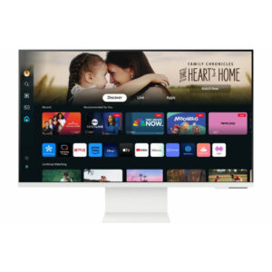 Samsung S32DM801UU Smart M8 | 32" 4K UHD VA | Tizen HDR10+ USB-C 65 W | WiFi Bluetooth Pivot Kamera Zvočniki | Monitor