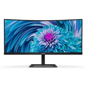Monitor Philips 346E2CUAE | 86,4 cm (34,0") | 3440x1440 | 100Hz | VA | 1ms | HDMI DisplayPort USB-C 4xUSB3.2 | HAS | Zvočniki | sRGB121,3% | SeparateSync | Ukrivljen Profesionalni Monitor