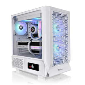 Thermaltake Ceres 330 TG | MidiATX | Kaljeno Steklo | Bela ARGB | Računalniško Ohišje